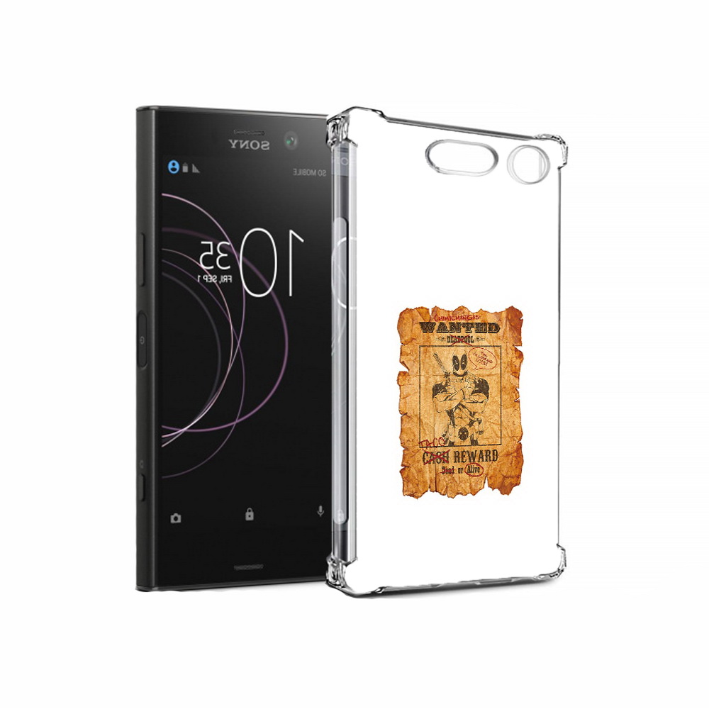 Чехол MyPads Tocco для Sony Xperia XZ1 дедпул (PT77229.221.317)