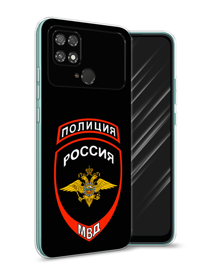 

Чехол Awog на Poco C40 "Полиция шеврон", Разноцветный, 315850-5