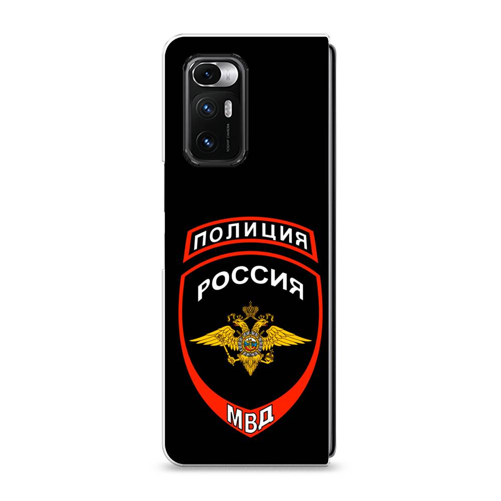 фото Силиконовый чехол "полиция шеврон" на xiaomi mi mix fold awog