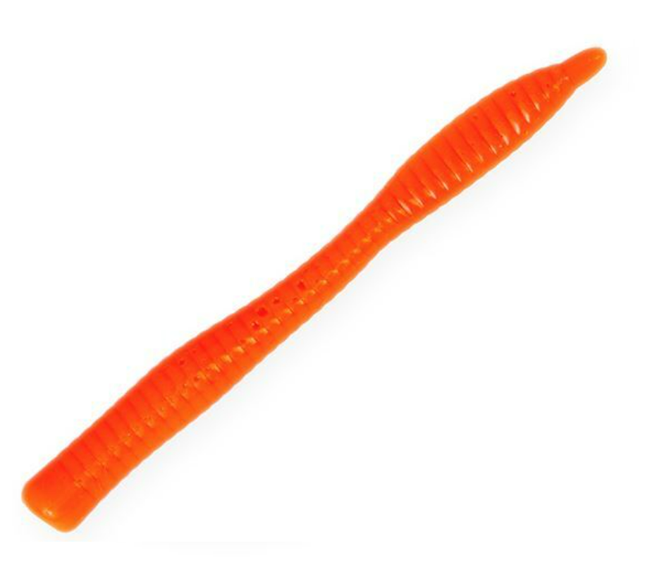 

Силиконовая приманка Akara Trout Time Worm 3" Garlic W3-100-GR-F10 10 шт, Trout Time Worm 3" Garlic
