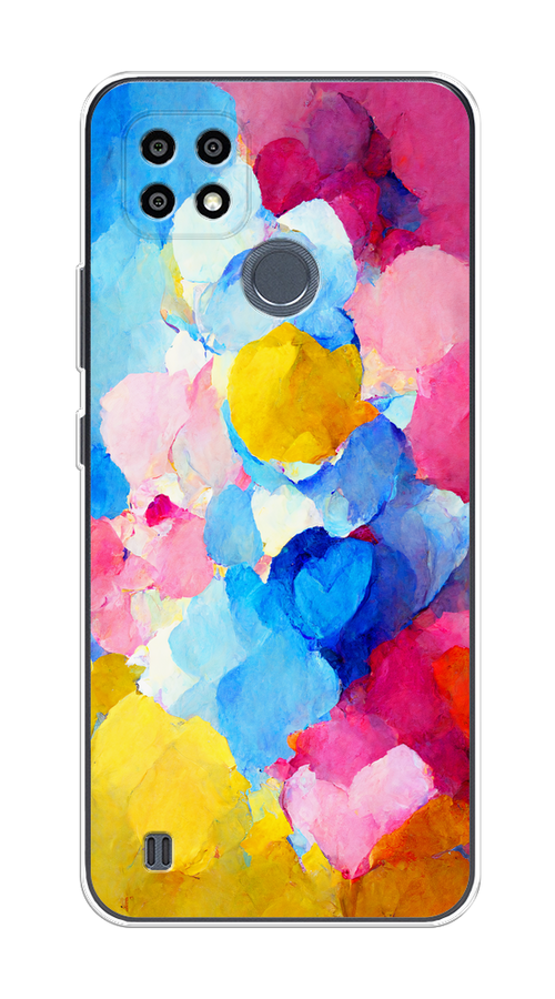 

Чехол на Oppo Realme C21Y/C25Y "Яркие пятна", 256850-1