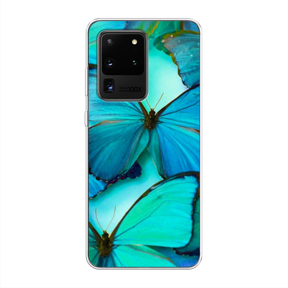 

Чехол Awog на Samsung Galaxy S20 Ultra "Неоновые бабочки", Разноцветный, 29450-4