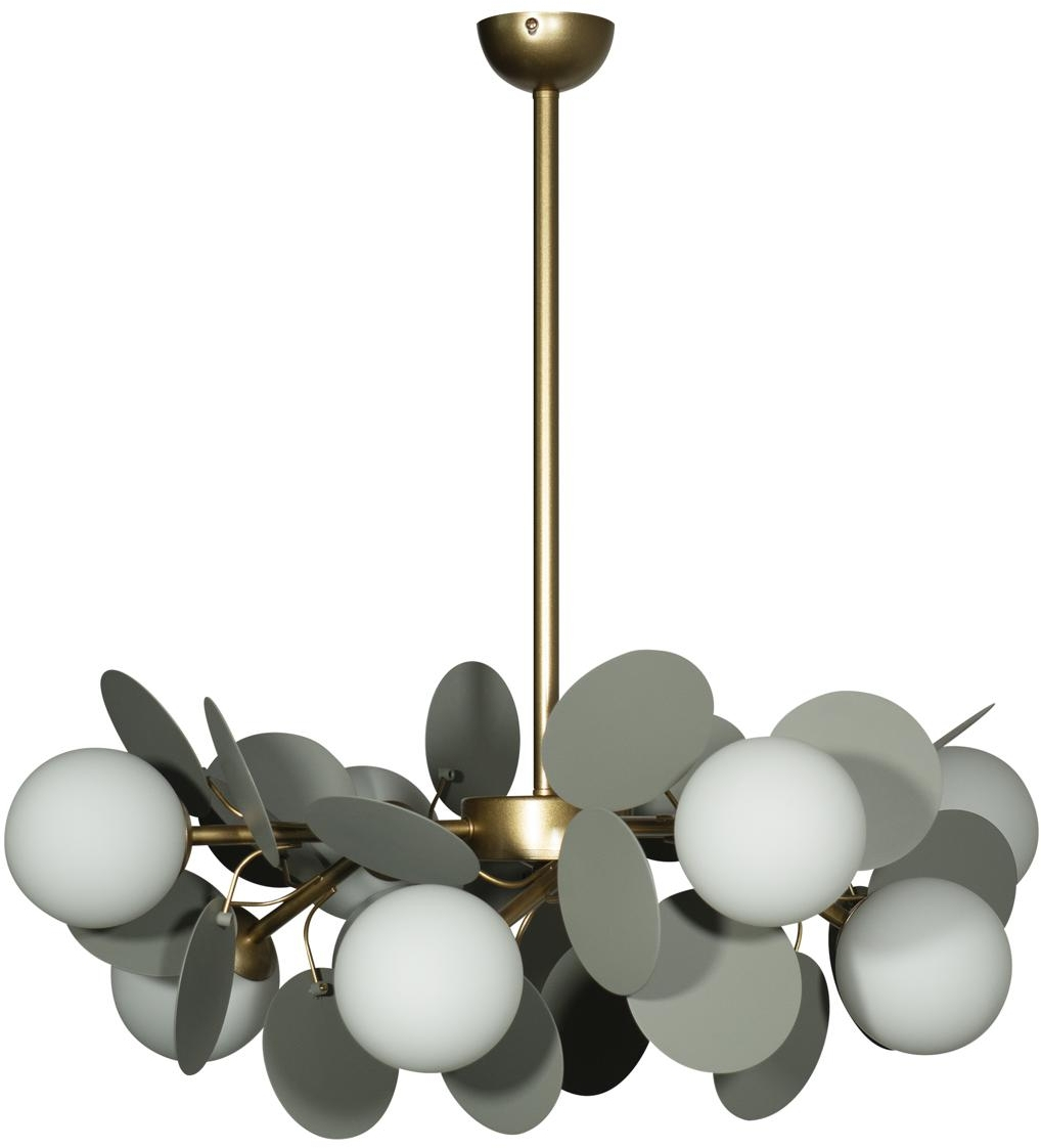 

Потолочная люстра Loft it светодиодная Matisse 10008/8 Grey