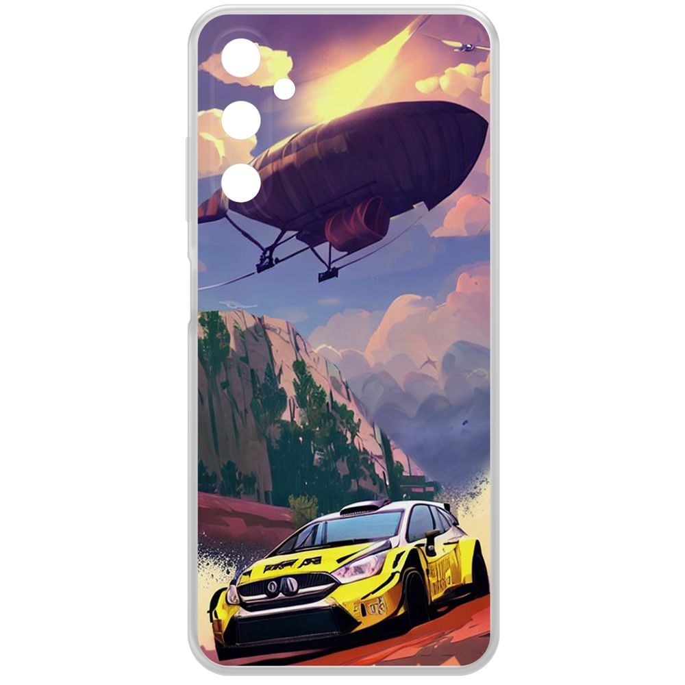 

Чехол-накладка Krutoff Clear Case Гонка для Samsung Galaxy A05s, Прозрачный
