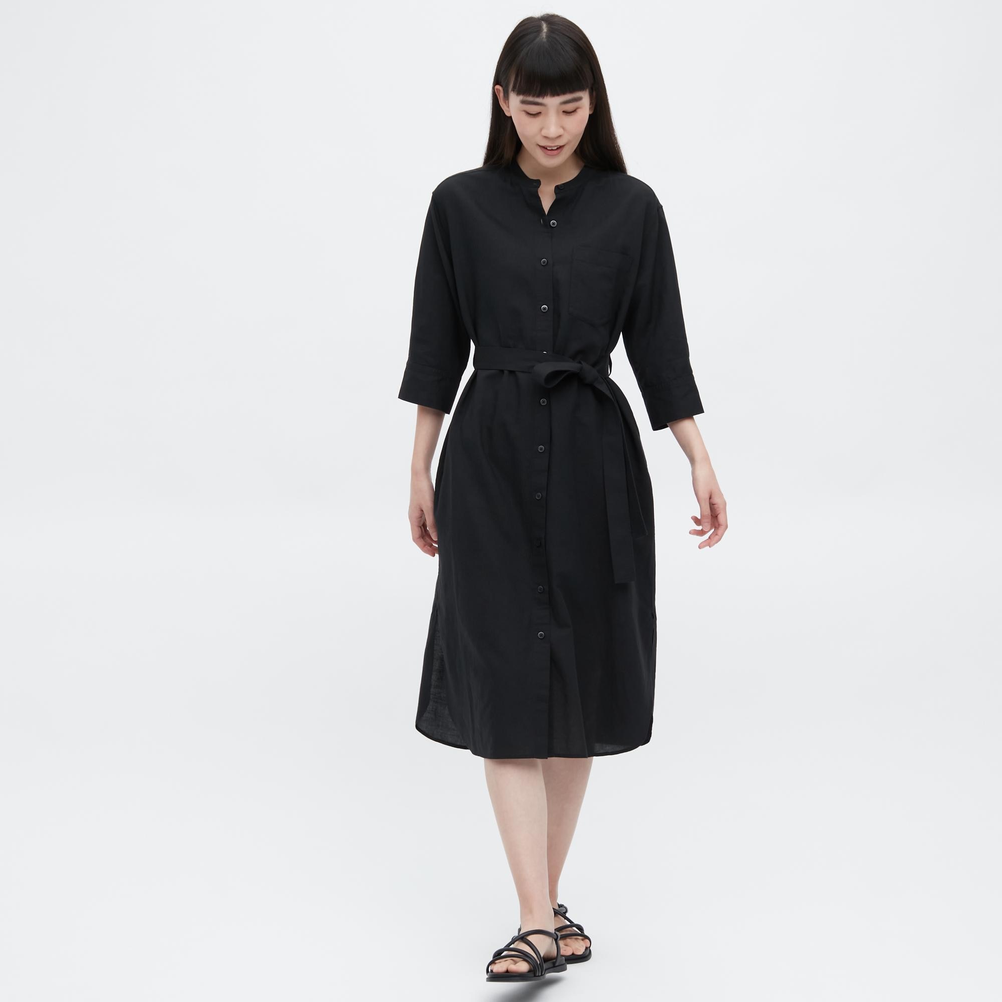 

Платье женское UNIQLO 457665COL09 черное XL (доставка из-за рубежа), Черный, 457665COL09