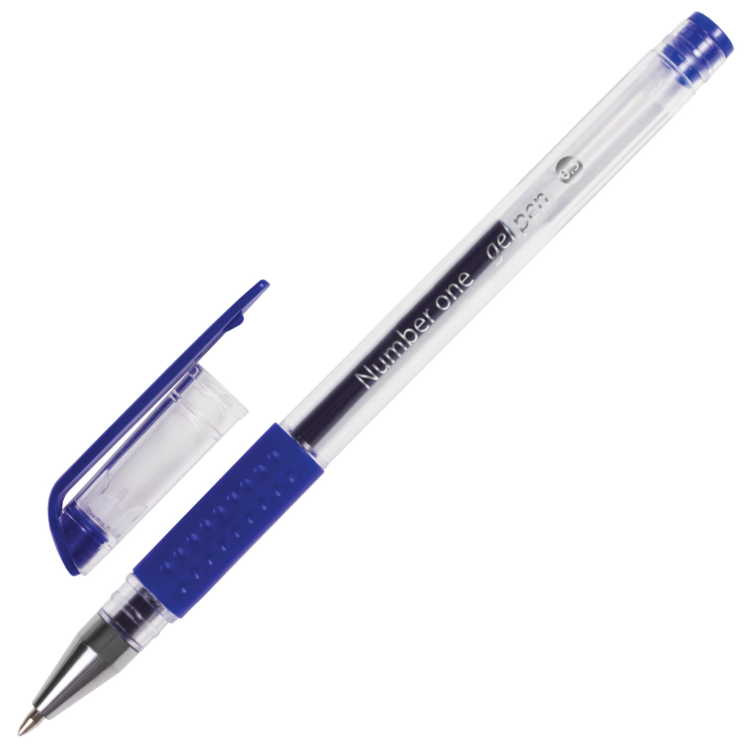 

Ручка гелевая с грипом BRAUBERG Number One 12 шт