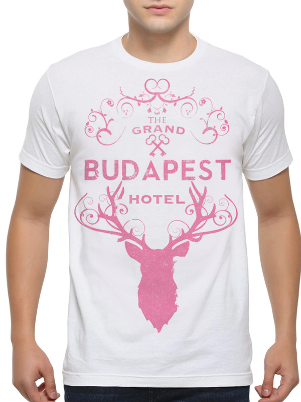 Футболка мужская Dream Shirts Отель Гранд Будапешт белая XL