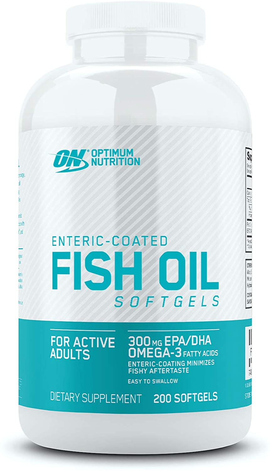 

Optimum Nutrition Enteric-Coated Fish Oil 200 шт капсулы, Enteric-Coated Fish Oil