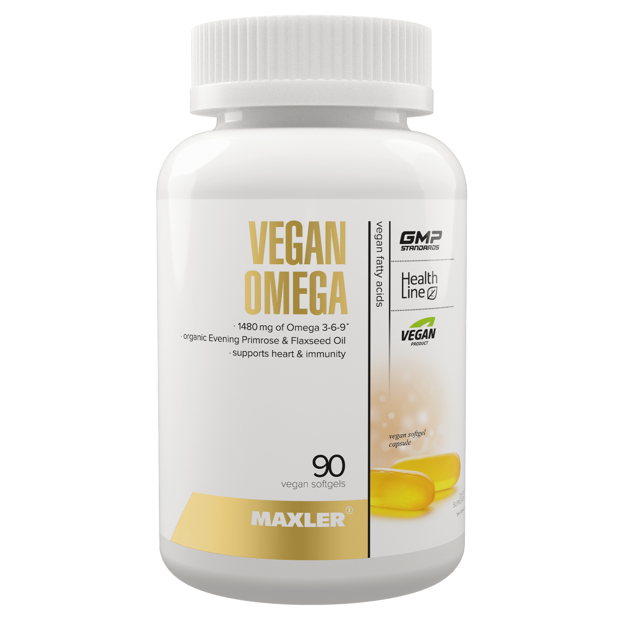 фото Maxler evening primrose omega 3-6-9 90 шт капсулы