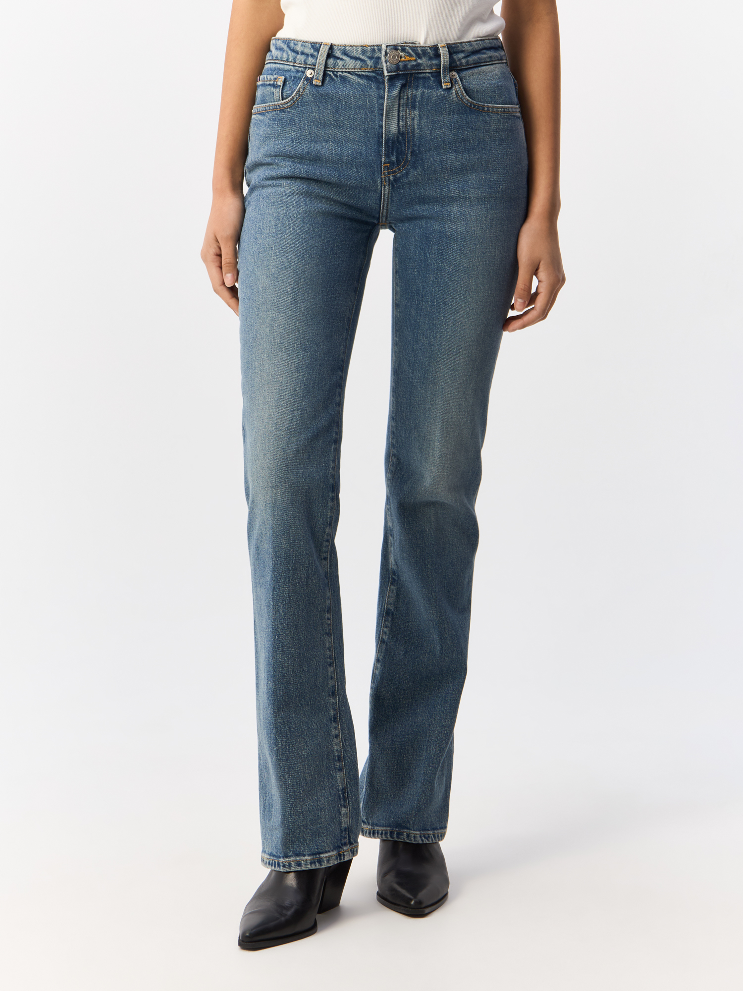 

Джинсы женские Tommy Hilfiger WW0WW42213 голубые 30/30, Голубой, WW0WW42213