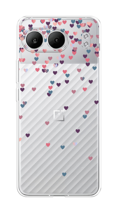 

Чехол на OnePlus Nord 4 5G "Посыпка сердечки", Розовый;фиолетовый, 155250-1