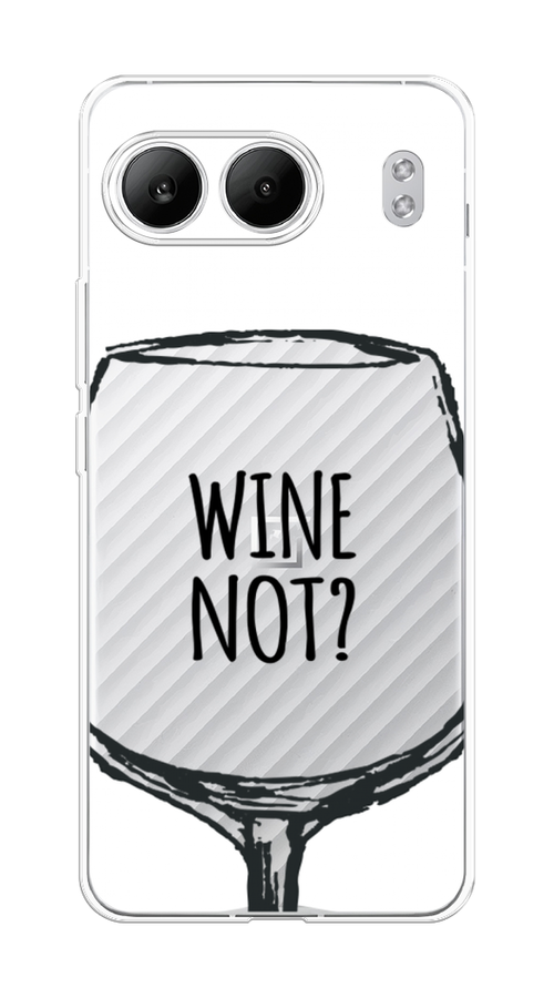 

Чехол на OnePlus Nord 4 5G "Wine not white", Белый, 155250-1