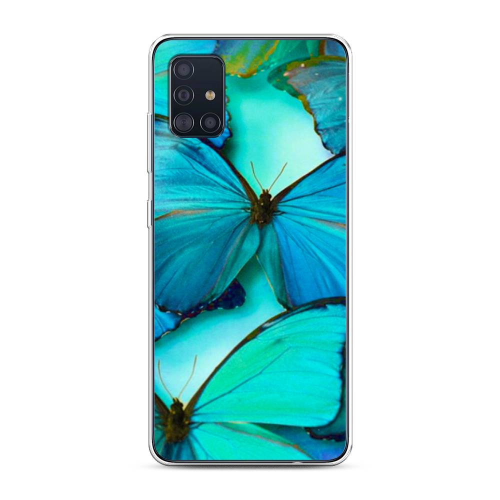 

Чехол Awog на Samsung Galaxy A51 "Неоновые бабочки", Разноцветный, 28950-4