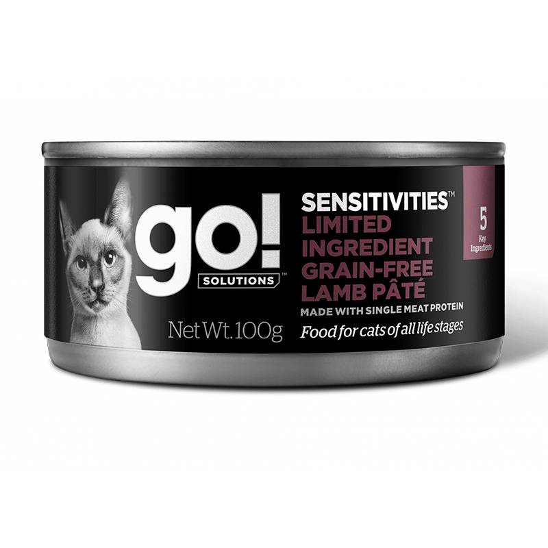 фото Влажный корм для кошек go! solutions sensitivities , ягненок, 100г