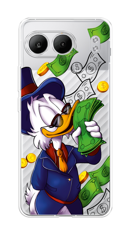 

Чехол на OnePlus Nord 4 5G "Scrooge McDuck with Money", Синий;зеленый;белый, 155250-1