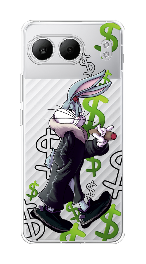 

Чехол на OnePlus Nord 4 5G "Rich Bugs Bunny", Зеленый;черный;голубой, 155250-1