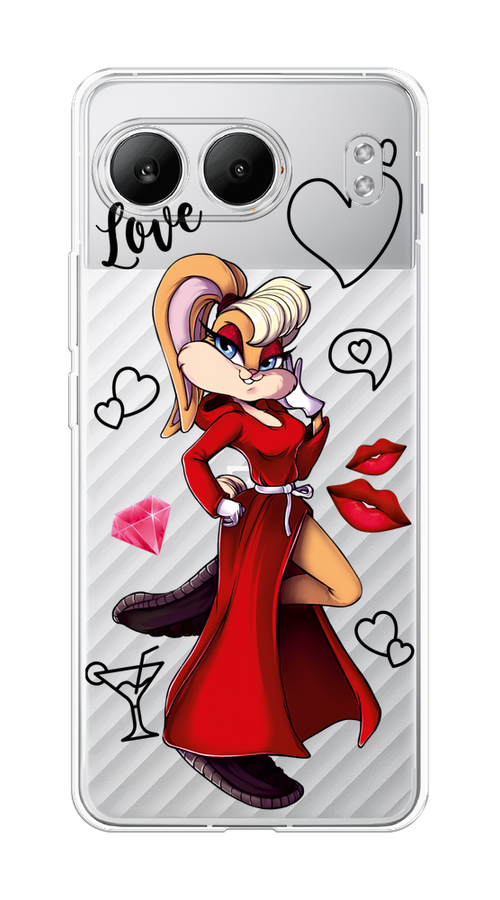 

Чехол на OnePlus Nord 4 5G "Rich Lola Bunny", Красный;бежевый;оранжевый, 155250-1