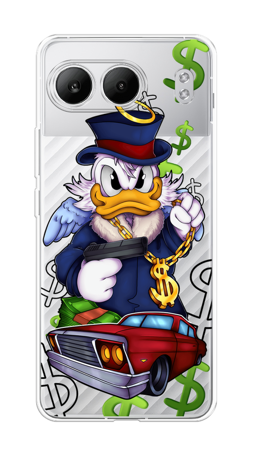 

Чехол на OnePlus Nord 4 5G "Scrooge McDuck with a Gold Chain", Красный;синий;белый, 155250-1