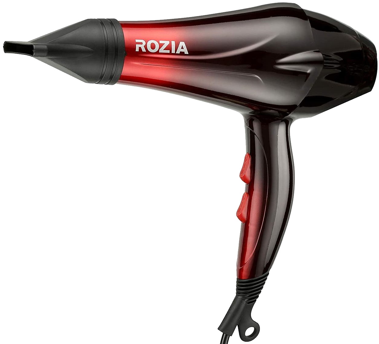 фото Фен rozia hc 8180 black/red