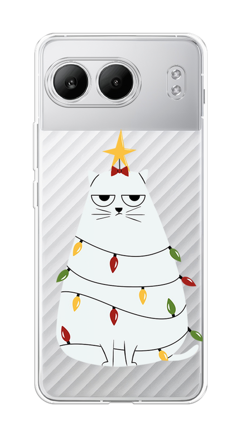

Чехол на OnePlus Nord 4 5G "Котик в гирлянде", Белый;красный;желтый, 155250-1
