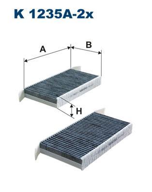 

Фильтр салона FILTRON K1235A2X