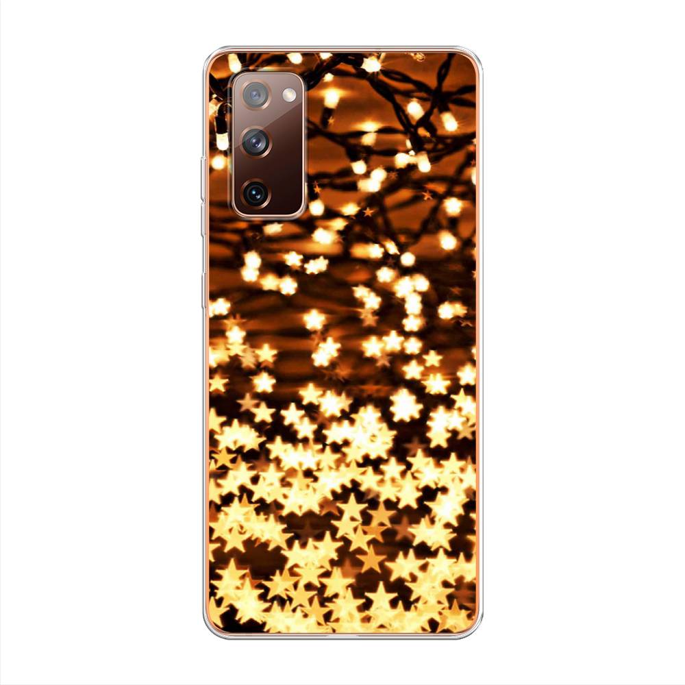 

Чехол для Samsung Galaxy S20 FE "Новогодняя гирлянда", Золотистый, 2101350-5