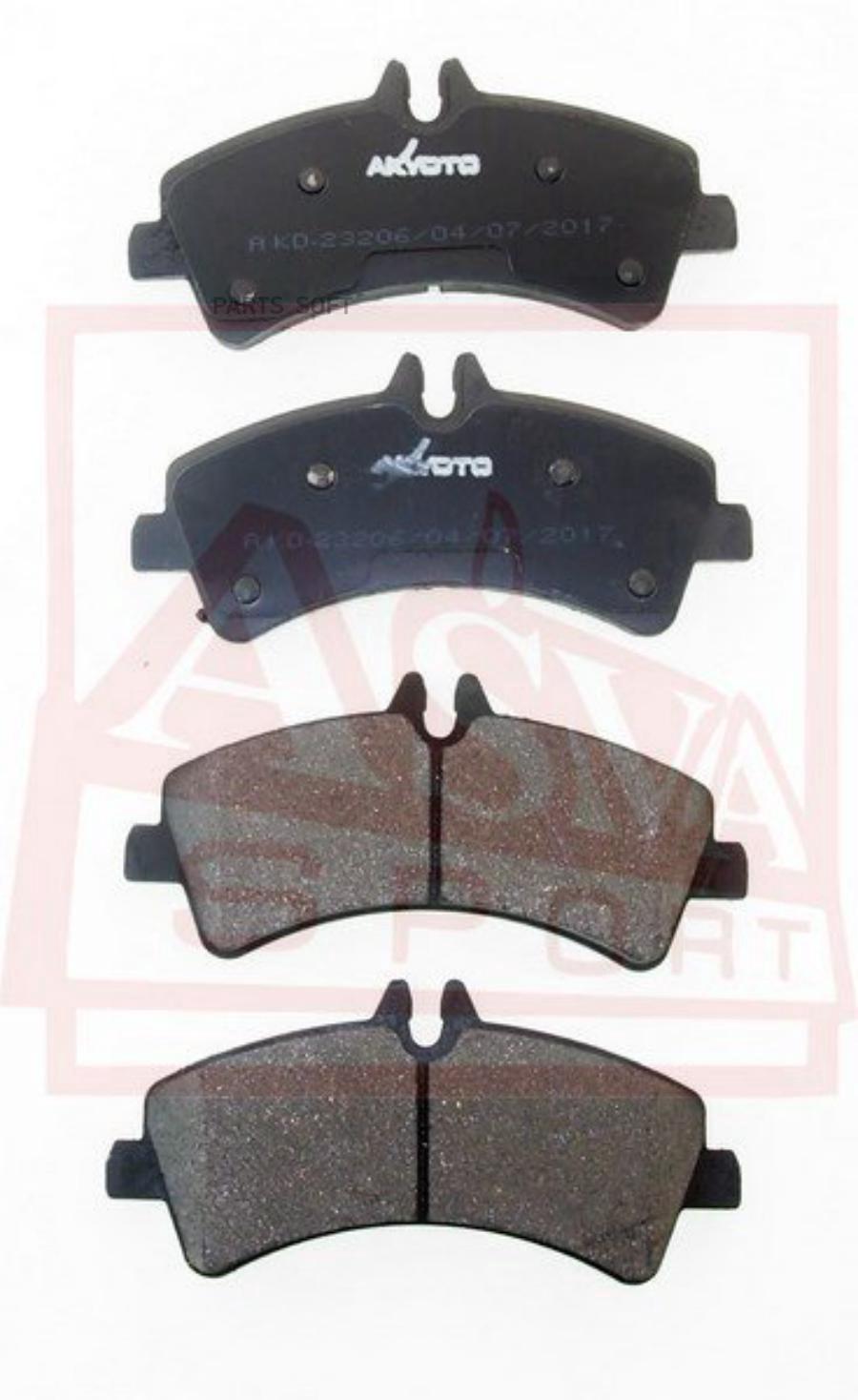 

Колодки Тормозные AKYOTO AKD-23206