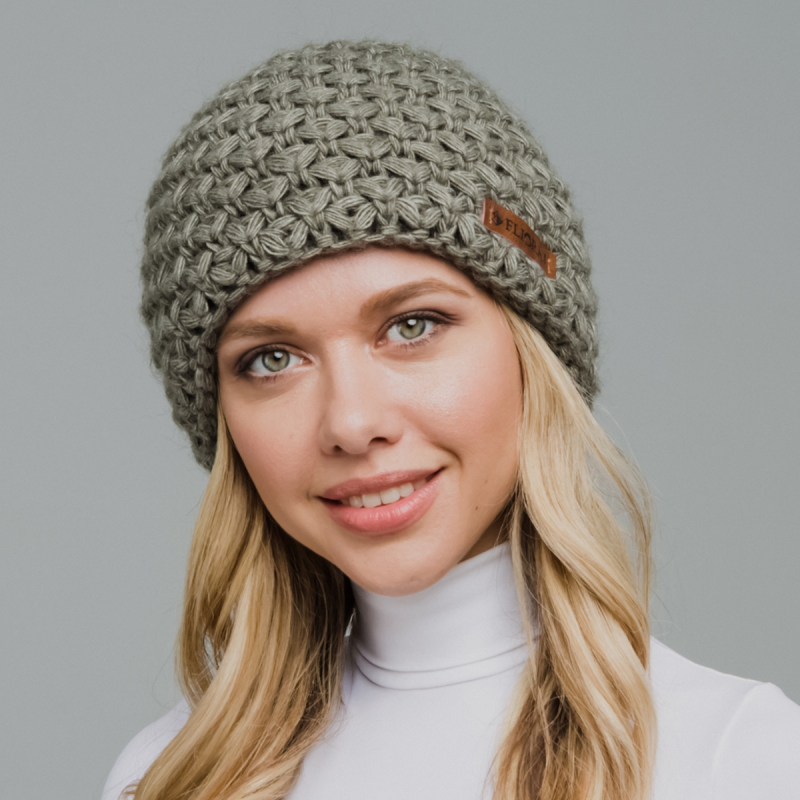 

Шапка бини женская Flioraj 333FJ зеленая р. ONE SIZE, 333FJ