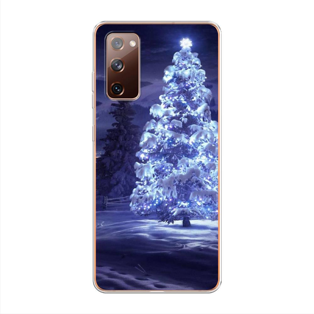 

Чехол для Samsung Galaxy S20 FE "Зима 4", Синий;черный;белый, 2101350-2