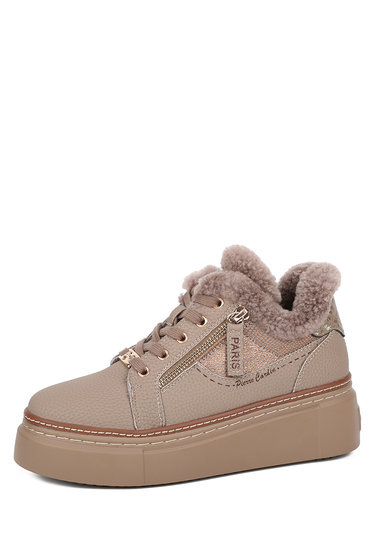 

Кеды женские Pierre Cardin 218770 бежевые 39 RU, Бежевый, 218770