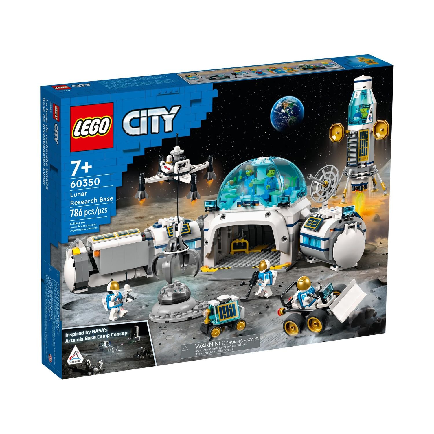 фото Конструктор lego city space port 60350 лунная научная база