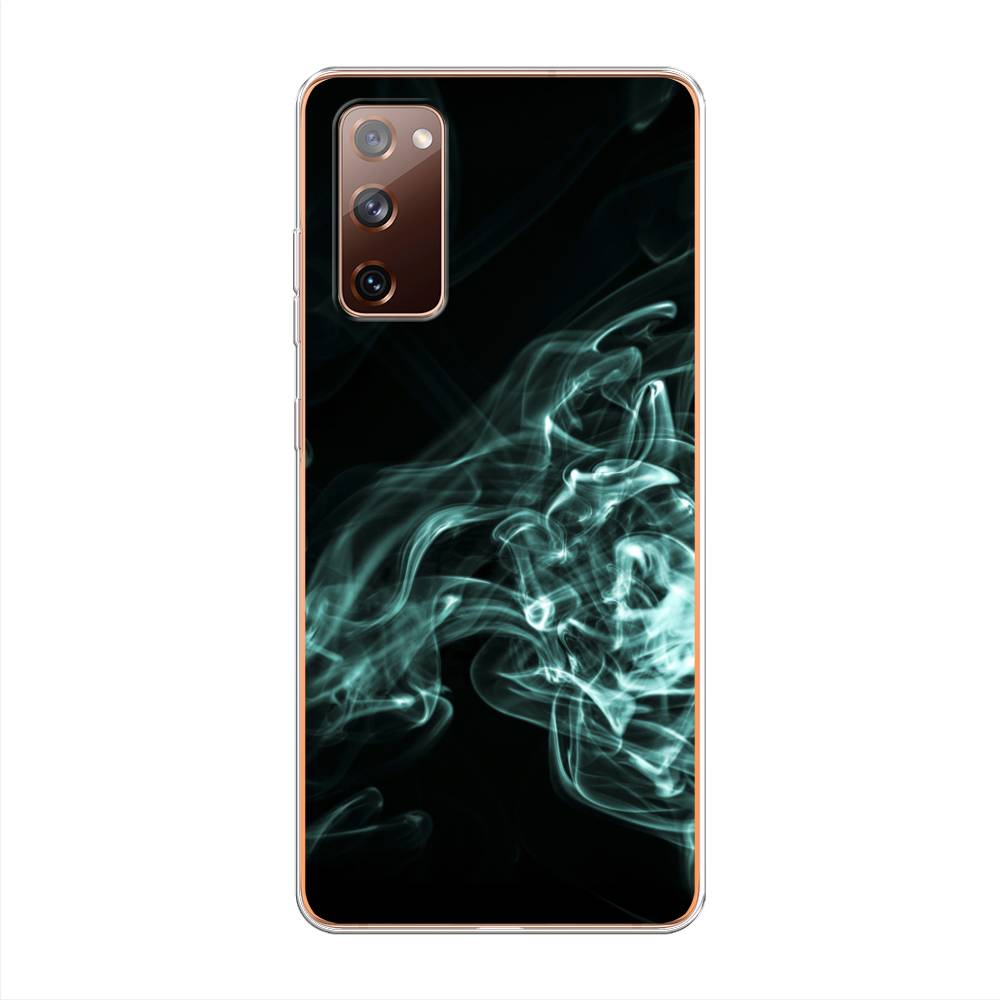 

Чехол на Samsung Galaxy S20 FE "Дым", Голубой;черный, 2101350-3