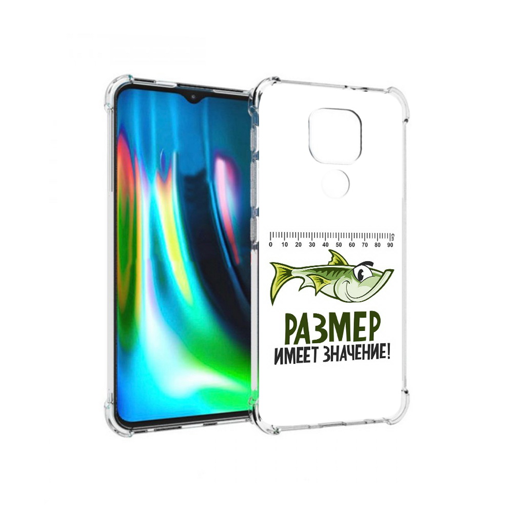 

Чехол MyPads Tocco для Motorola Moto G9 Play размер не имеет значения (PT227081.347.569), Прозрачный, Tocco