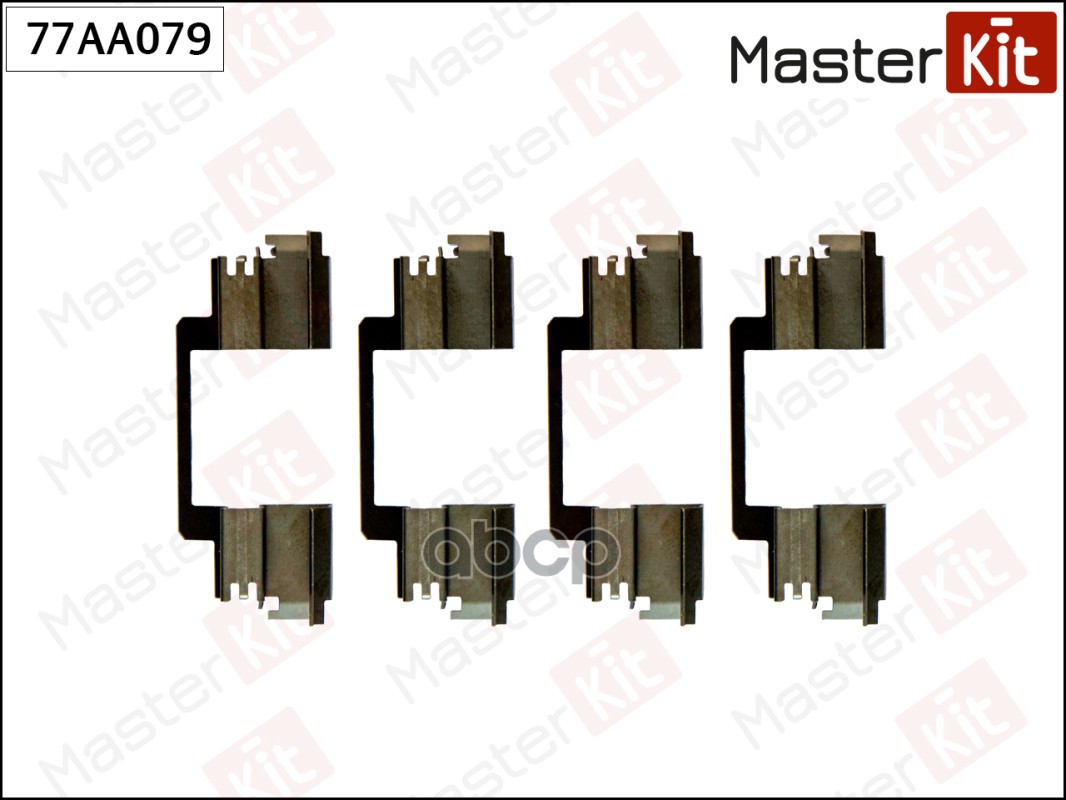 

Комплект Установочный Тормозных Колодок MasterKit арт. 77AA079