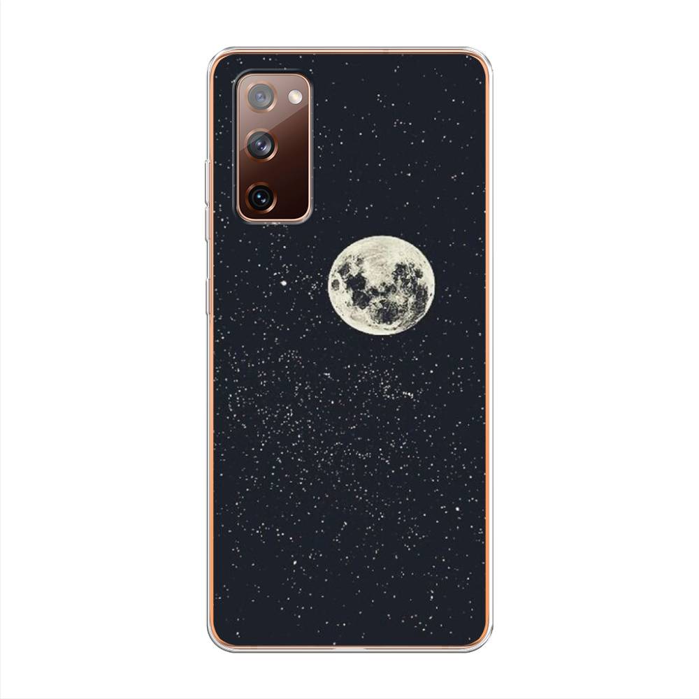 

Чехол на Samsung Galaxy S20 FE "Полнолуние", Красный, 2101350-2