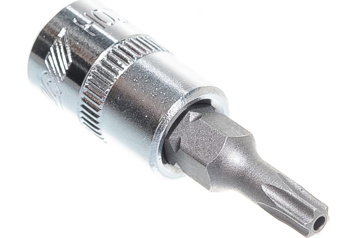 Головка-Бита Torx С Отверстием 1/4Inch Х T20h, Длина 37Мм JTC JTC-23520