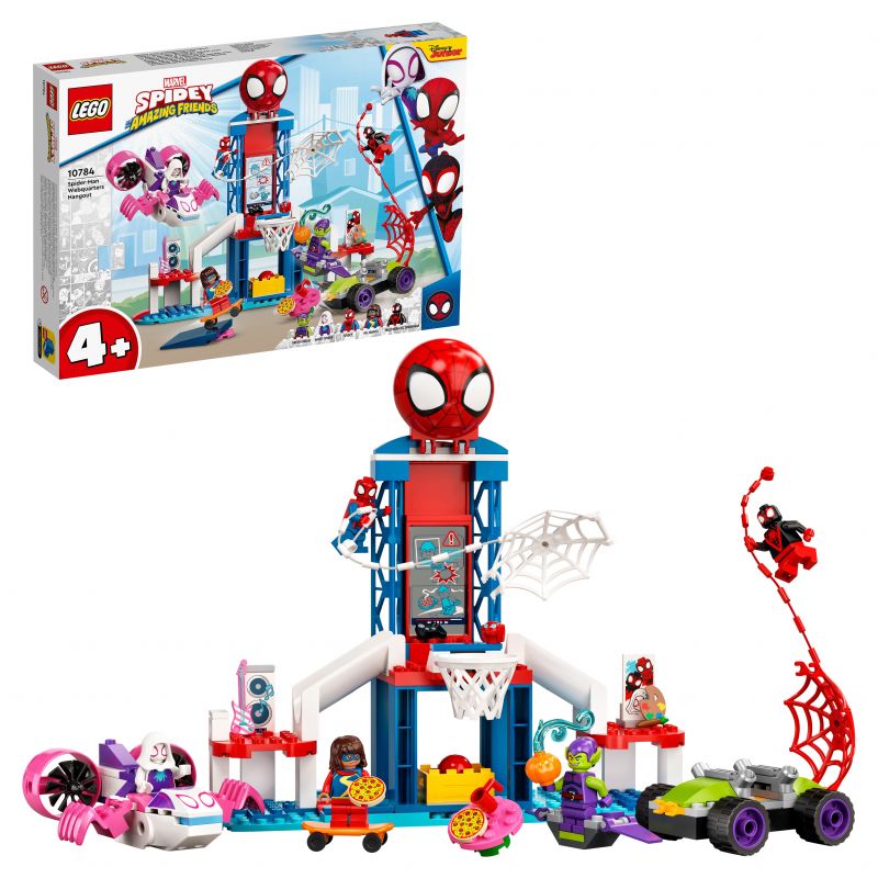 Конструктор LEGO Spidey Вечеринка в штабе Человека-Паука, 155 деталей, 10784 конструктор lego duplo дом человека паука 10995
