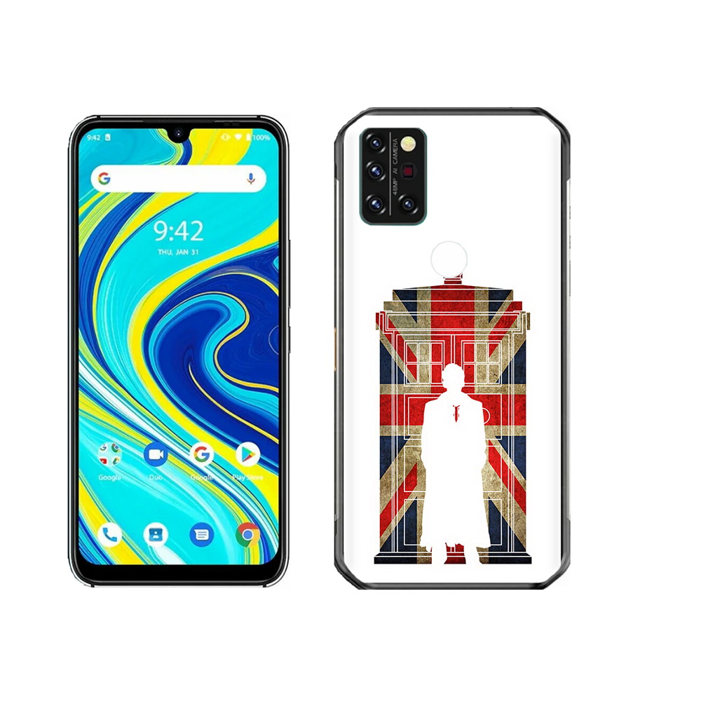

Чехол MyPads Tocco для Umidigi A7 Pro шерлок холмс, Прозрачный, Tocco