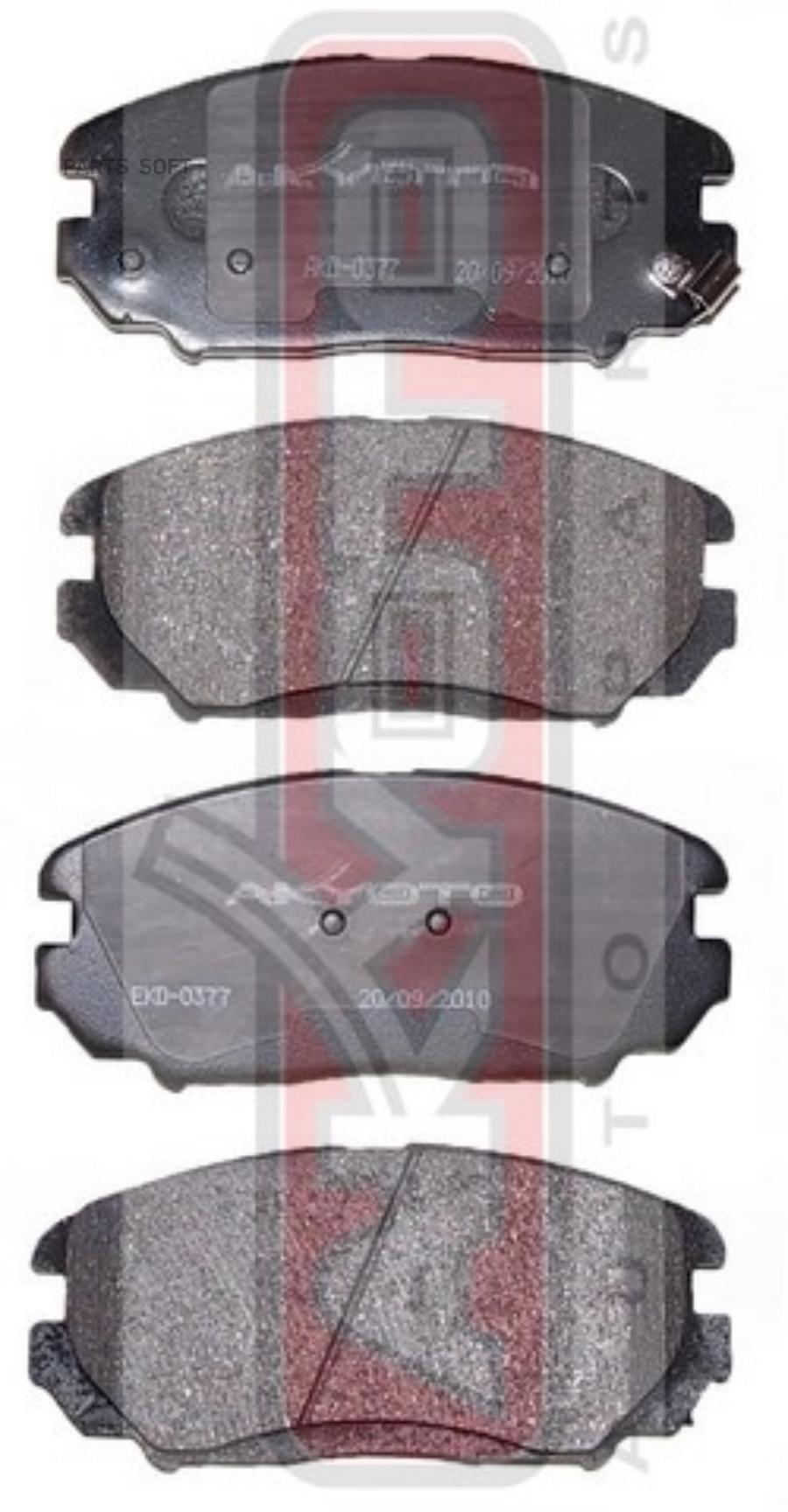 

Тормозные колодки Akyoto передние дисковые AKD03773