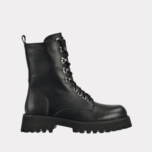 фото Ботинки женские versiya shop pf1822-l1397 черные 37 ru