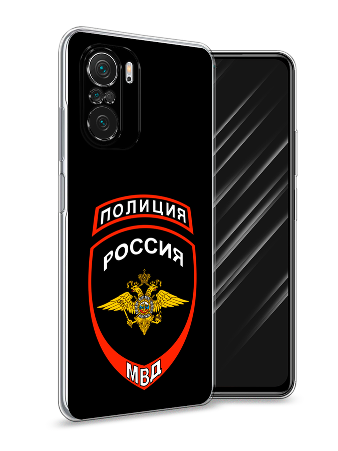 

Чехол Awog на Poco F3/Redmi K40/Mi 11i "Полиция шеврон", Разноцветный, 312650-5