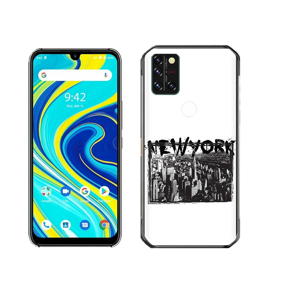 

Чехол MyPads Tocco для Umidigi A7 Pro че, Прозрачный, Tocco