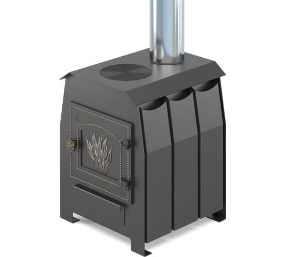 фото Отопительная печь везувий "комфорт 70" (дт-3) а-370778