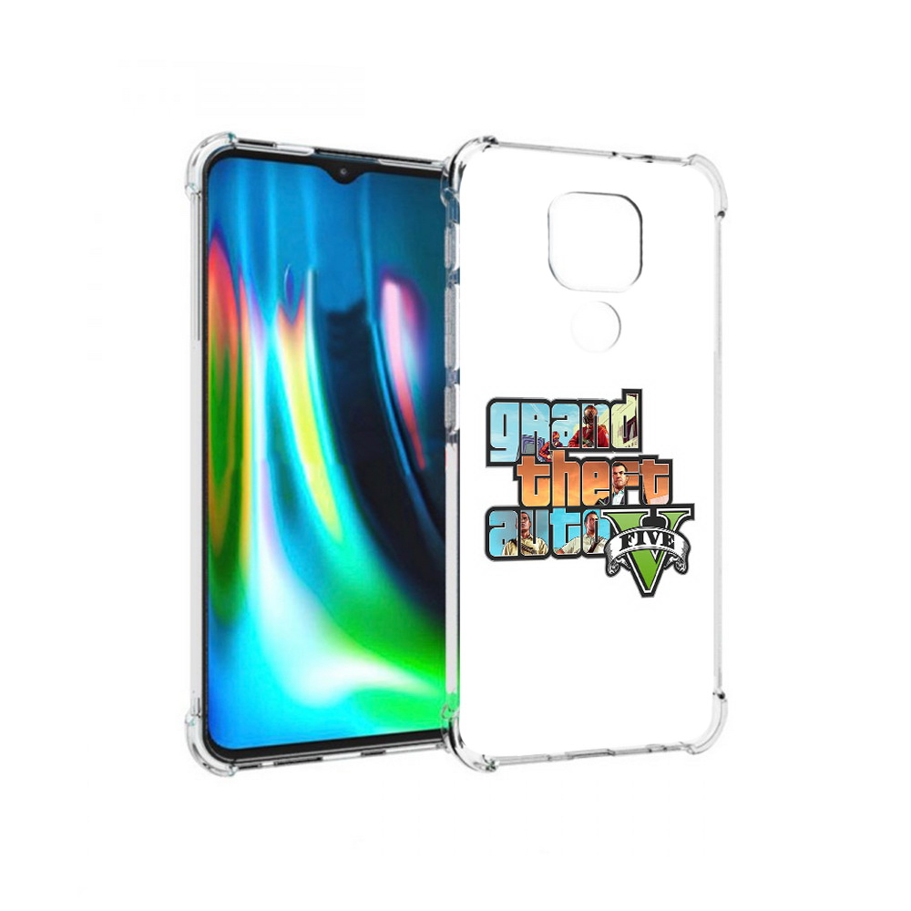 

Чехол MyPads Tocco для Motorola Moto G9 Play ГТА (PT227081.347.52), Прозрачный, Tocco