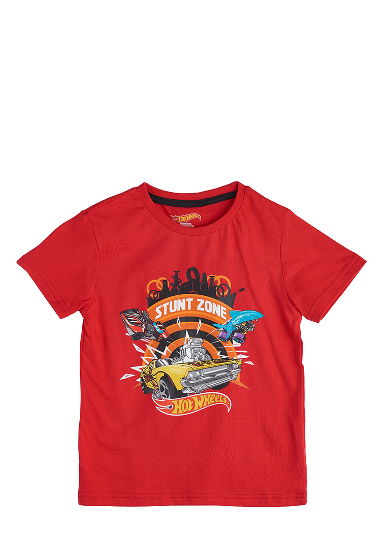 

Футболка детская Hot wheels SS20HW2 красный р.128, SS20HW2