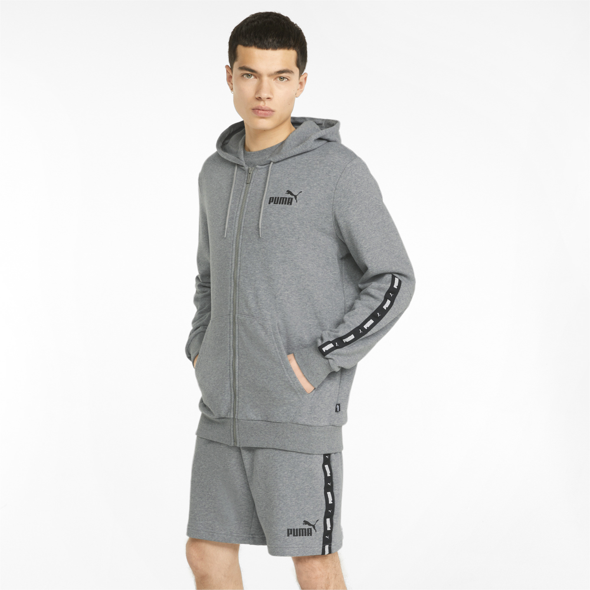

Толстовка мужская PUMA 84876803 серая S, 84876803