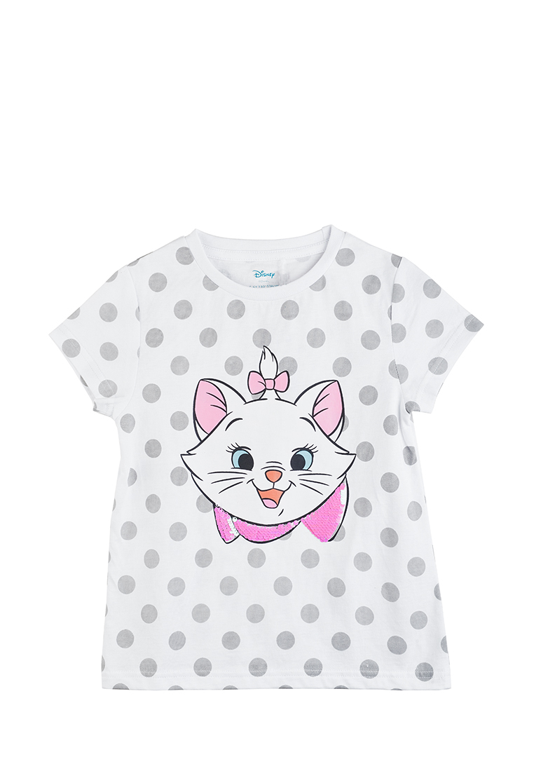 фото Футболка детская disney ss21d70001651 белый р.122