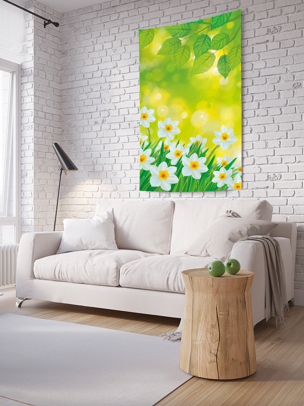 

Вертикальное фотопанно на стену JoyArty Цветочные деньки 150x200 см, Цветочные деньки