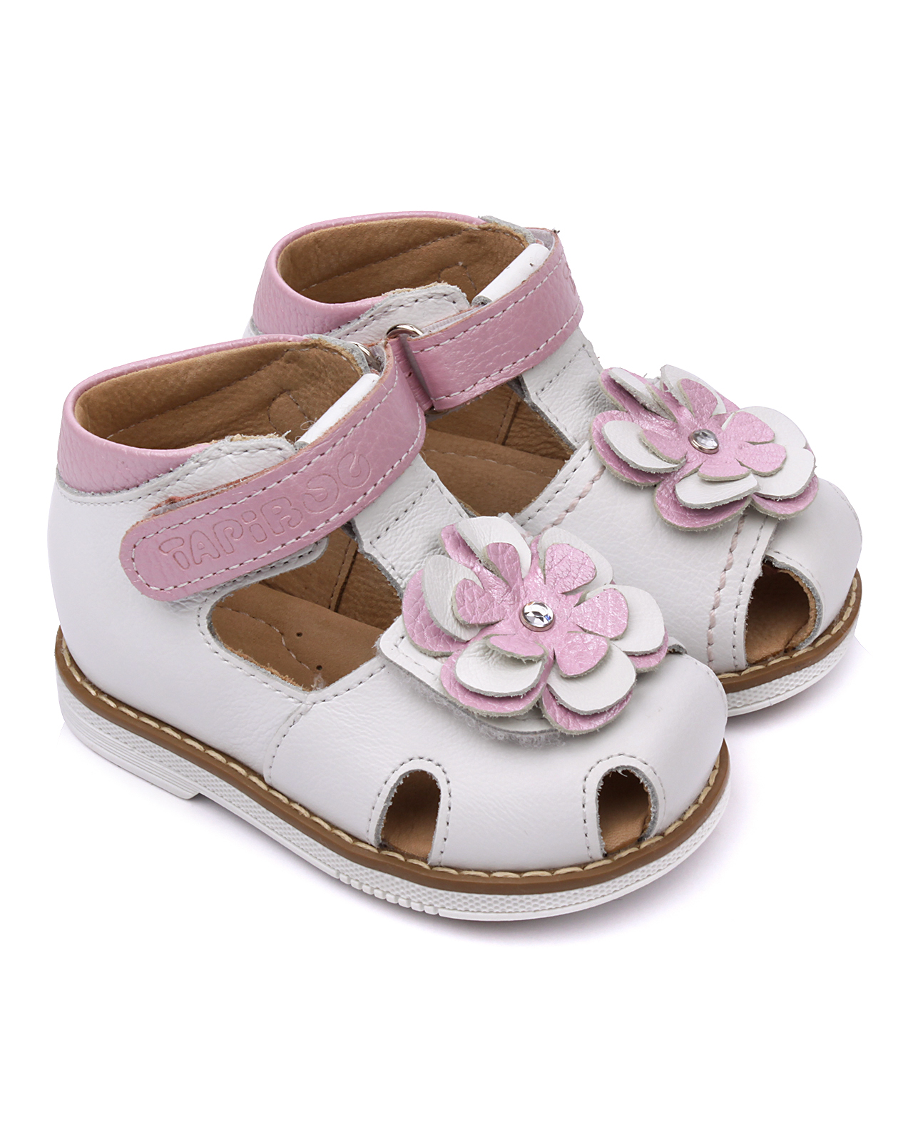 

Сандалии Tapiboo FT-26021.21-OL05O.01 цв.белый/розовый р.21, FT-26021.21-OL05O.01