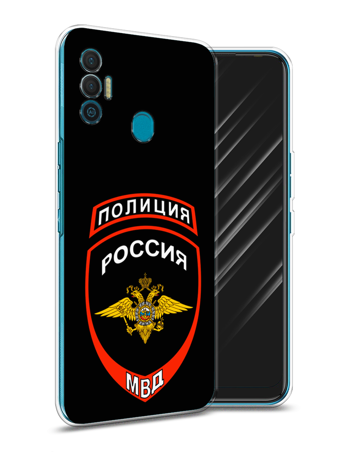 

Чехол Awog на Tecno Spark 7 "Полиция шеврон", Разноцветный, 301050-5